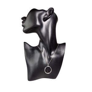 925 Silver Open Circle Necklace